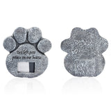 Paw Print Puppy tombstone