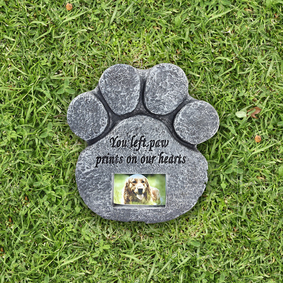 Paw Print Puppy tombstone