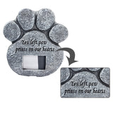 Paw Print Puppy tombstone