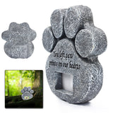 Paw Print Puppy tombstone